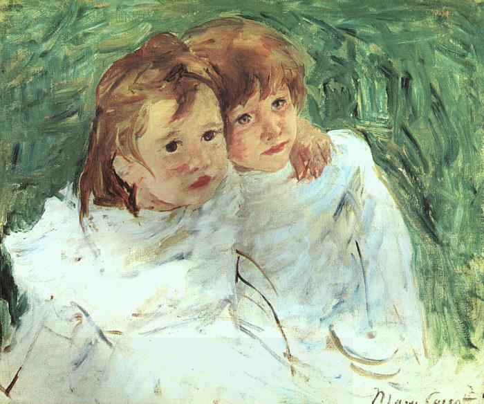 Mary Cassatt The Sisters China oil painting art